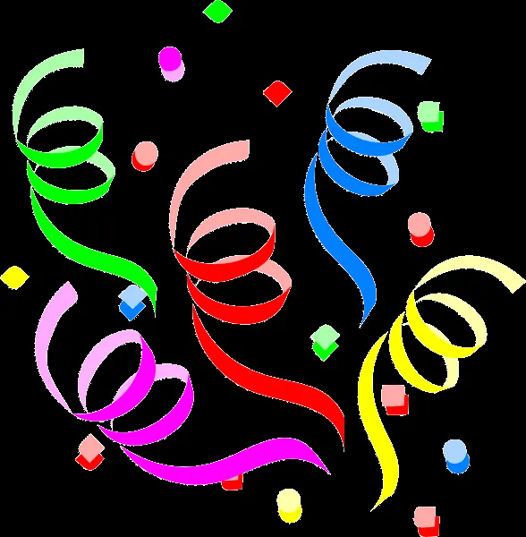 Confetti Explosion clip art - vector clip art online, royalty free ...