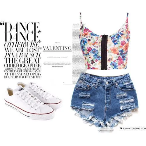 conjunto de ropa de verano. | ropa de verano | Pinterest