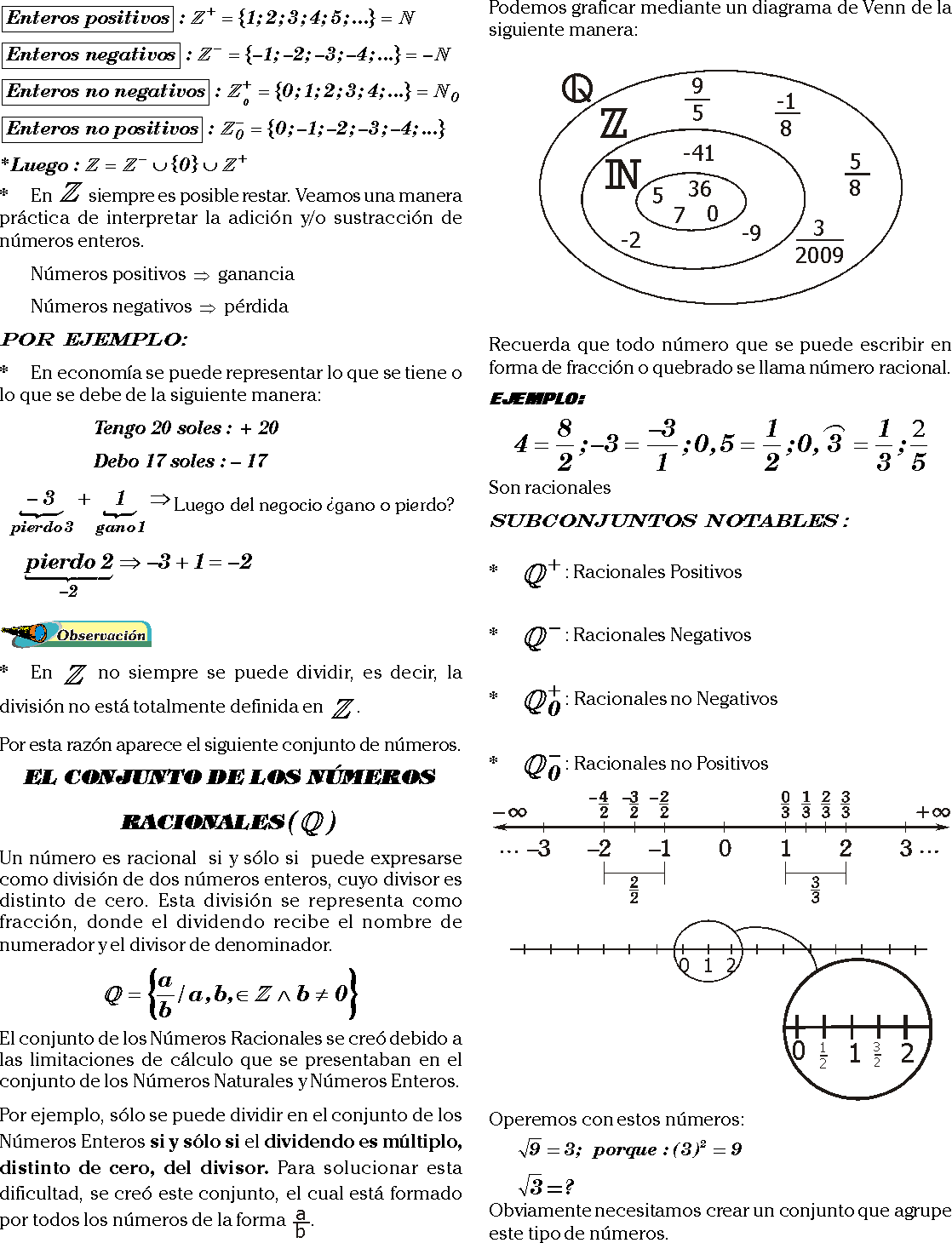 CONJUNTOS+NUMERICOS+EJERCICIOS ...