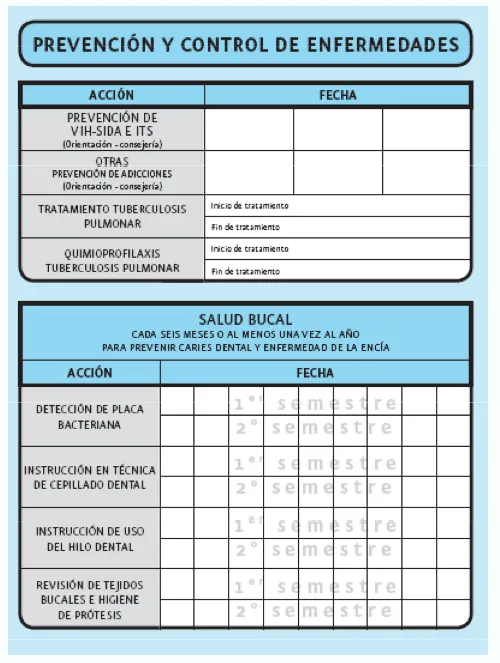 Ya conocen la cartilla de vacunación de los mayores de 60 años ...