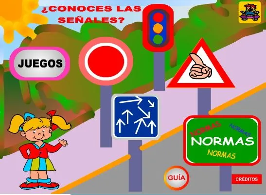 Conoces las señales? Educación vial para niños - Didactalia ...