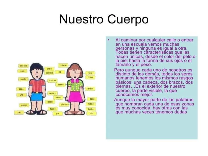 Conociendo nuestro cuerpo (power point)