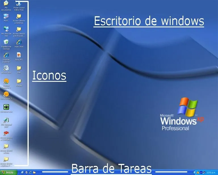 Conociendo el escritorio de windows | Los más grandes también aprenden