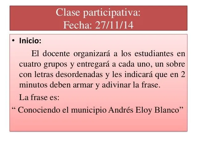 Conociendo el municipio Andrés Eloy Blanco.