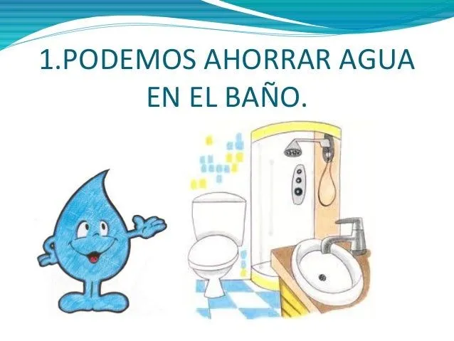 Consejos para ahorrar agua en nuestras casas antón