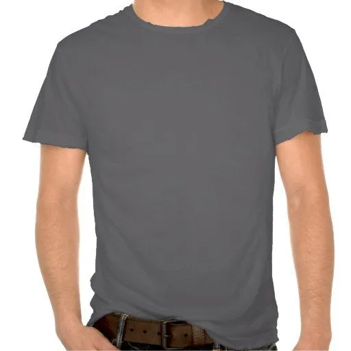 No consiga el fondo rojo chulo (para hombre) camiseta de Zazzle.