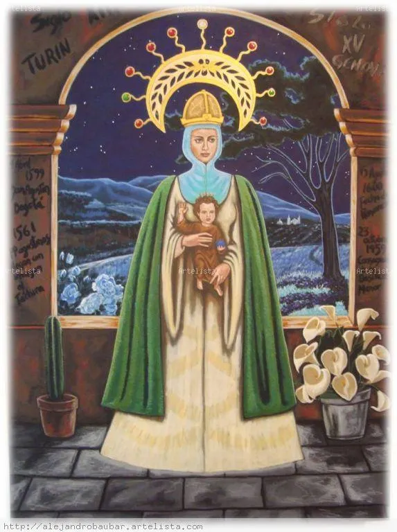 Dibujos virgen de consolacion - Imagui