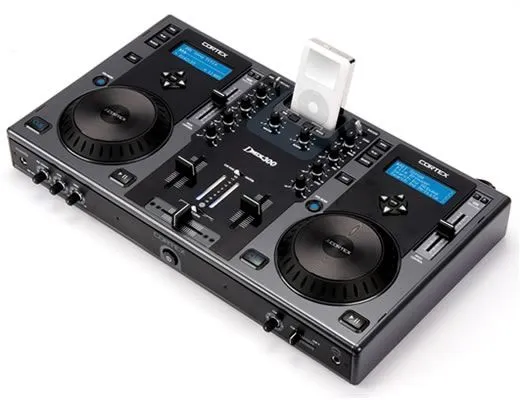 Consolas DJ Cortex Dmix-300 y Dmix-600 con dock iPod | iPodTotal