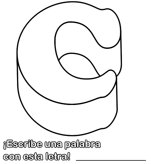 Dibujos con la letra c - Imagui