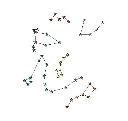 Dibujos de constelaciones para imprimir - Imagui