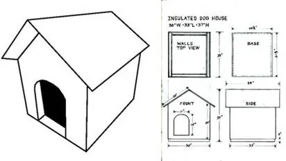 Cómo hacer una cucha (caseta) para perros | Construccion y ...