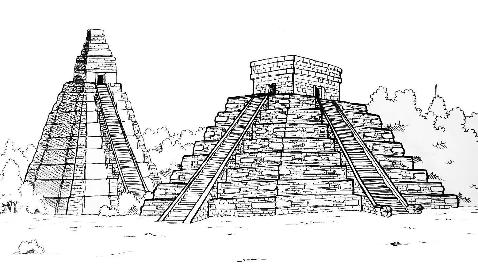 Construcciones mayas - Currículum en línea. MINEDUC. Gobierno de ...