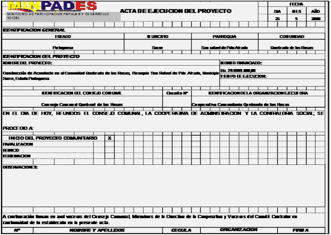 Como construir un Consejo Comunal en Venezuela (página 3 ...