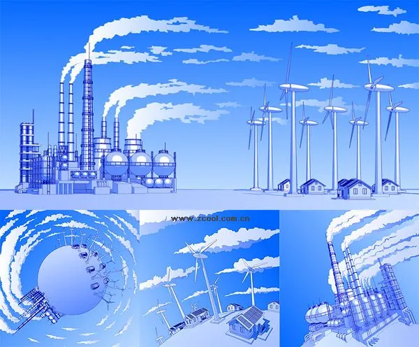 Contaminación del aire animado - Imagui