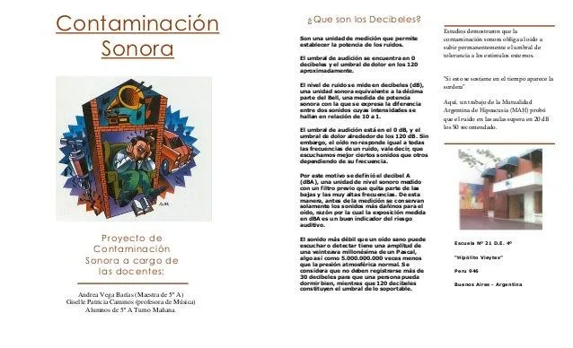 Contaminacion sonora folleto