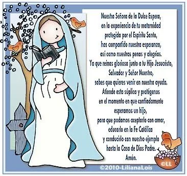  ... tambienle puedes pedir proteccion a la virgen de la dulce espera