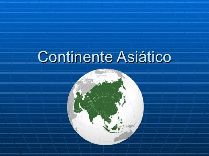 Continente asiático