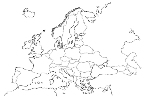 Imagenes del continente europeo para colorear - Imagui