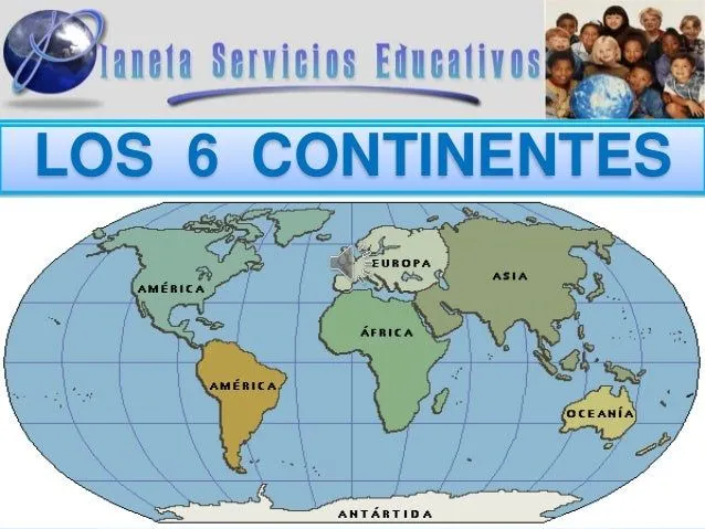 LOS 6 CONTINENTES