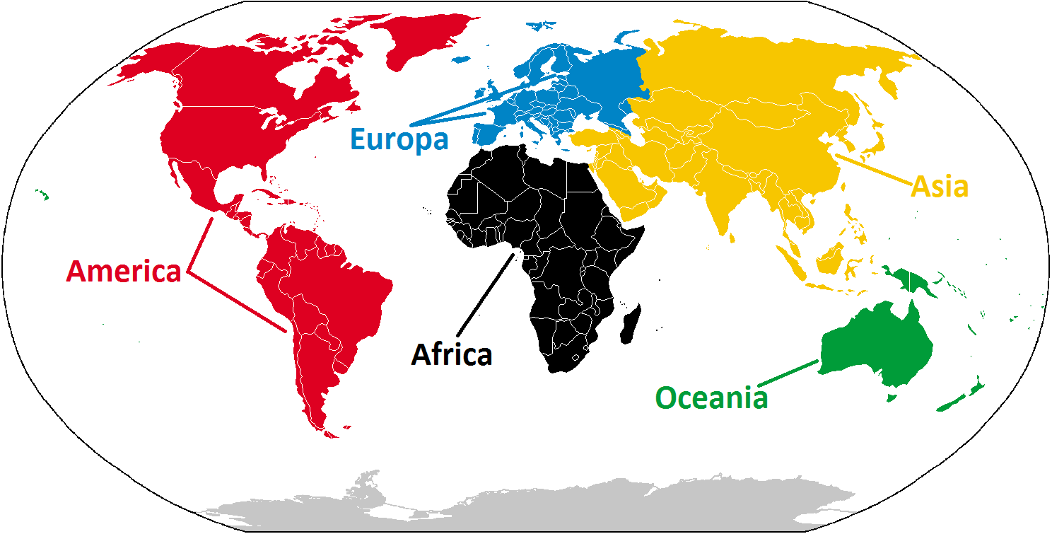 Nuestros cinco Continentes - Te interesa saber