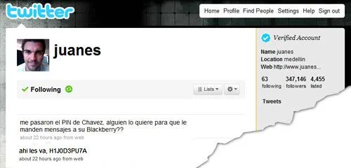 Controversia política por Juanes y el PIN de Chávez | Medelhi's Blog