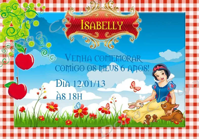 Convite Aniversário Passarinhos 10x15 | Dona Coruja | Elo7