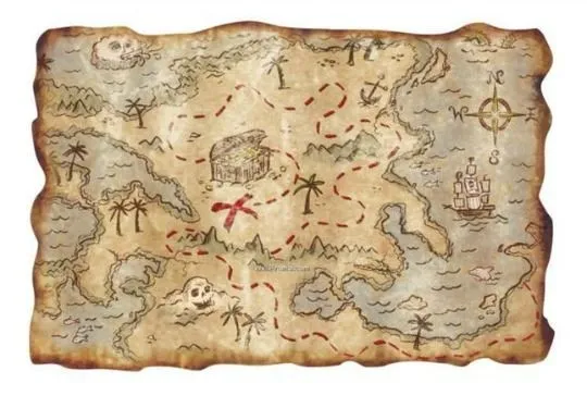 convite mapa do tesouro jake - Pesquisa Google | jack e os piratas ...