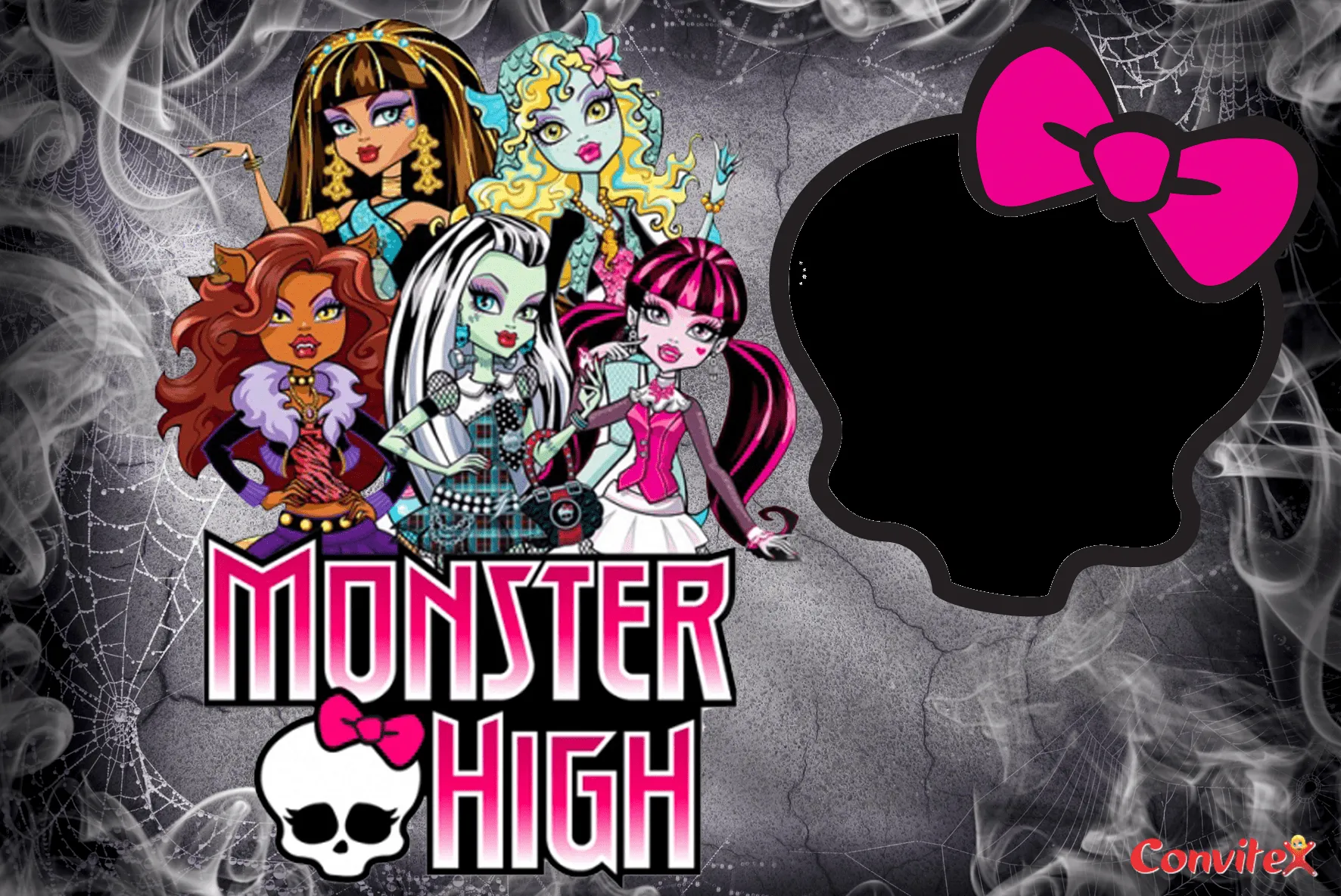Convite ou Frame Monster High « Convitex