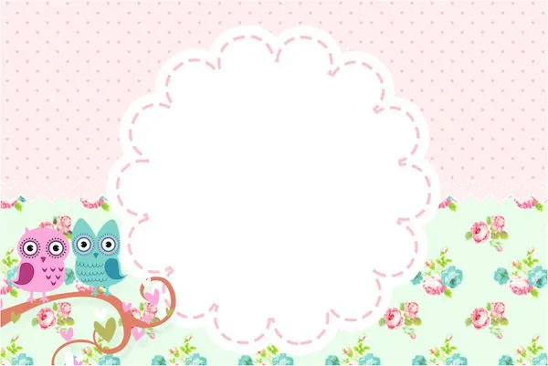 convite personalizado corujinha - Fazendo a Nossa Festa