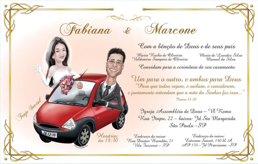 CONVITES DE CASAMENTO PERSONALIZADOS COM FOTOS | coisas pra ver