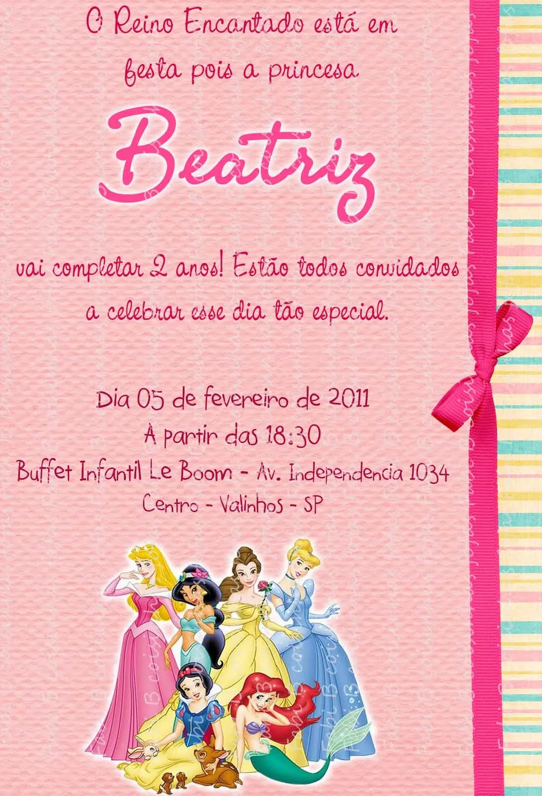 Convites Das Princesas Pictures