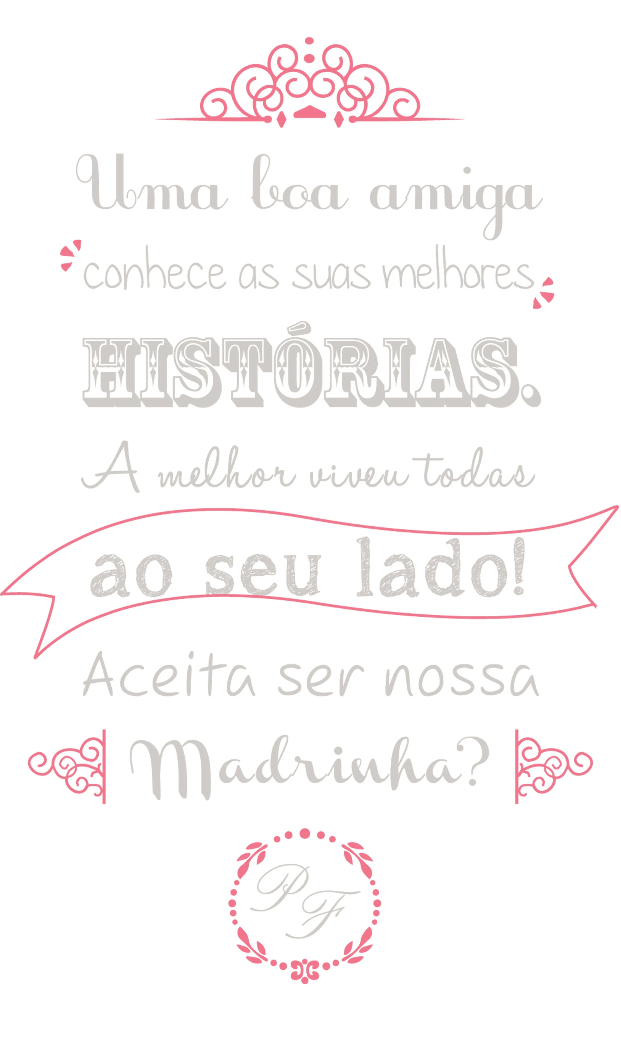 Convites padrinhos – #