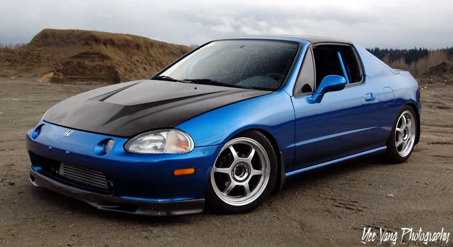 Cookie Monster Blue Del Sol in Washington *56k All Day!* - Honda-Tech