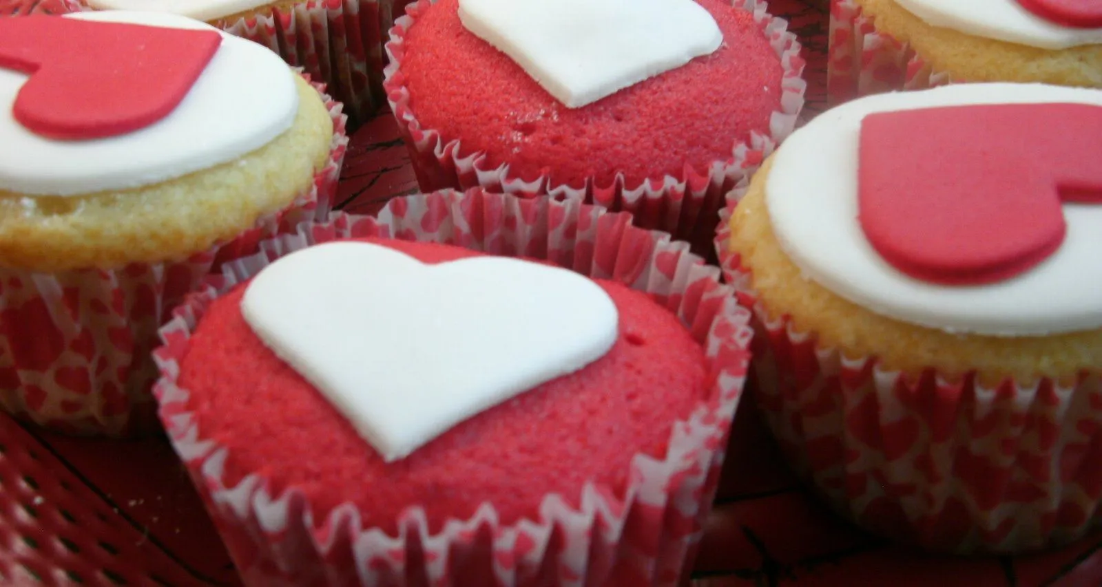 cookies and cakes: Cupcakes San Valentin