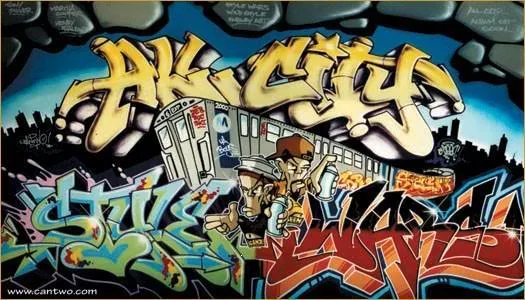 7 Cool Graffiti Artwork Design || Graffiti Tutorial