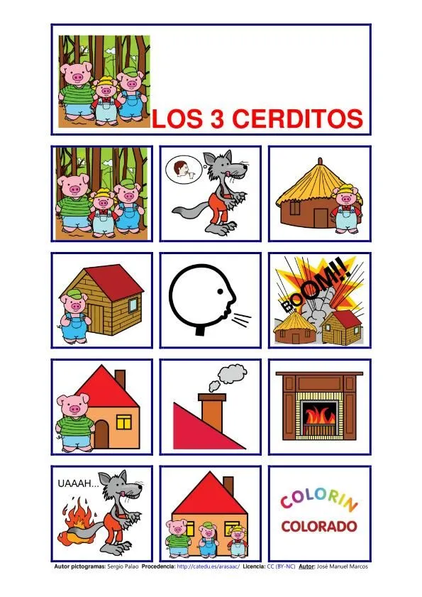 Copia de 3 cerditos - Orientación Andújar - Recursos Educativos