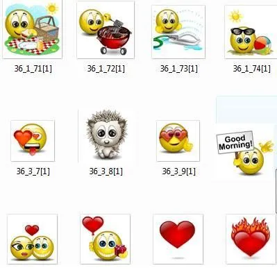 COPYRIGHTX: 500 iconos animados para el Messenger