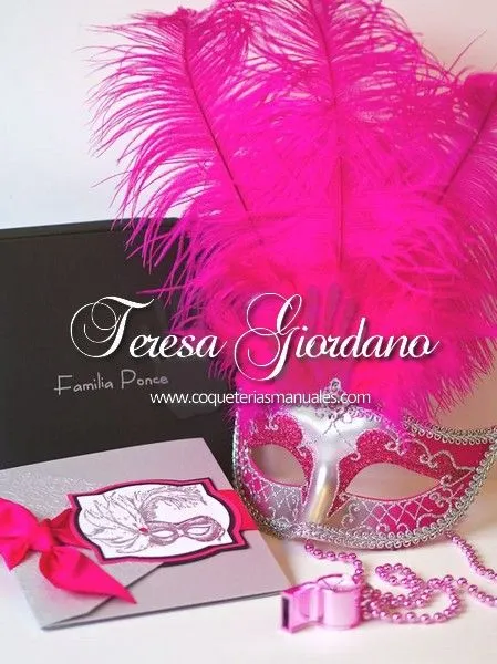 COQUETERIAS MANUALES: UNOS 15 AÑOS DE MASCARAS