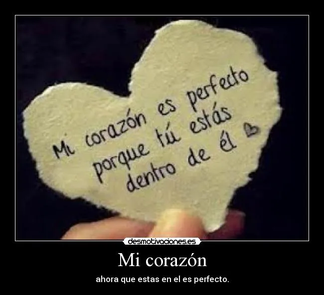 Mi corazón | Desmotivaciones