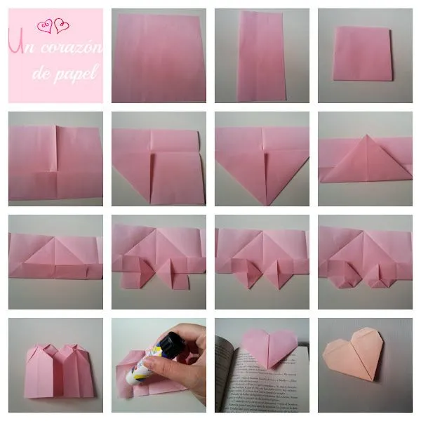 como hacer corazon de papel | Aprender manualidades es facilisimo.