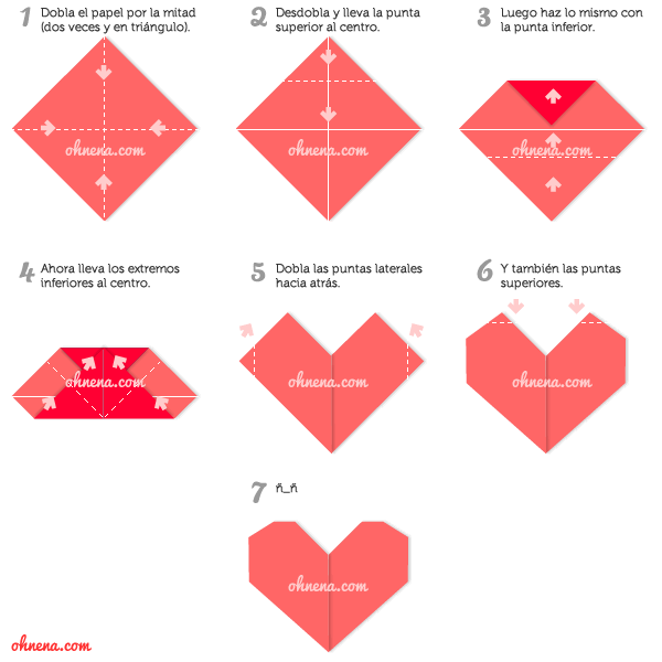 corazones | FIGURAS DE PAPEL LAURA