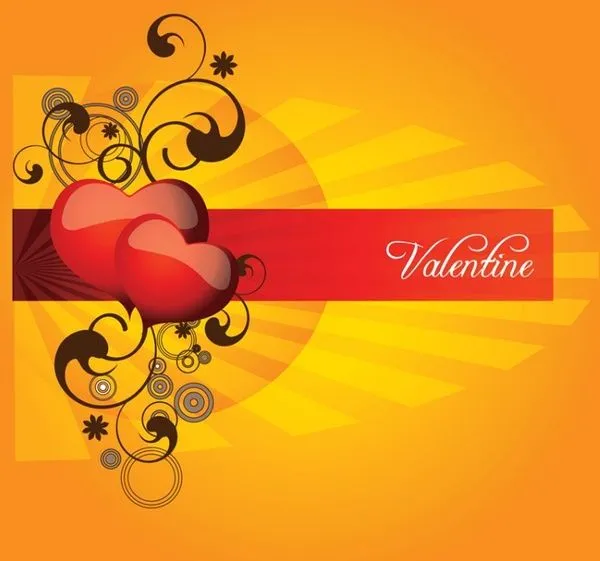 Corazón de San Valentín Vector del corazón - vectores gratis para ...