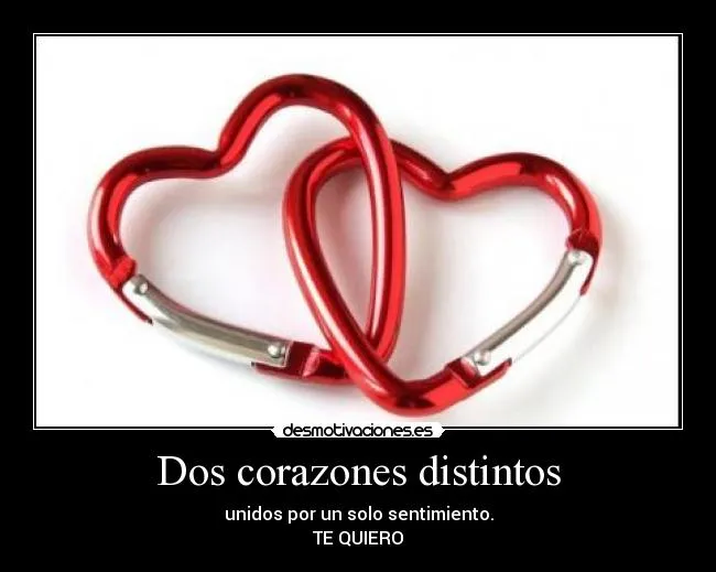 Dos corazones distintos | Desmotivaciones