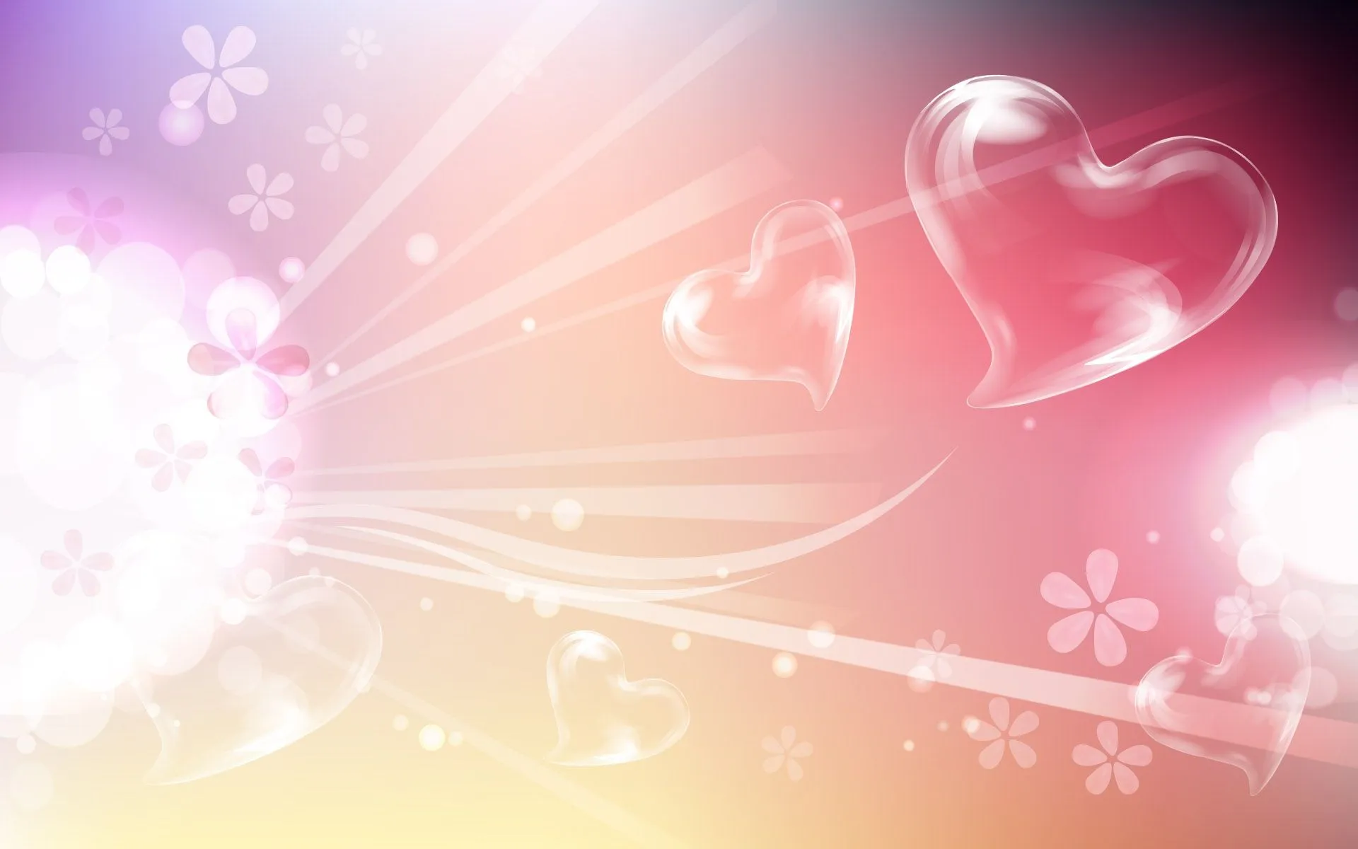 Corazones de Fondo Pantalla - Wallpapers