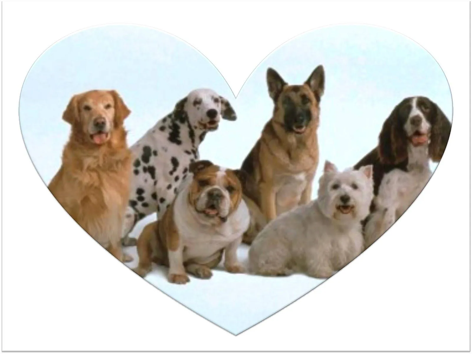 Corazones con Perros ~ Poemas y Corazones