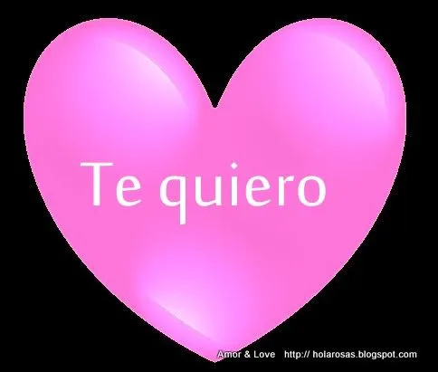 CORAZONES CON TE QUIERO | TODO PARA FACEBOOK IMAGENES PARA ...