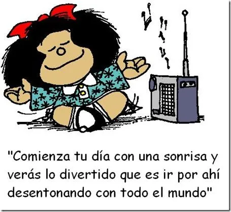 Corina Ríos: "Feliz cumple, Mafalda