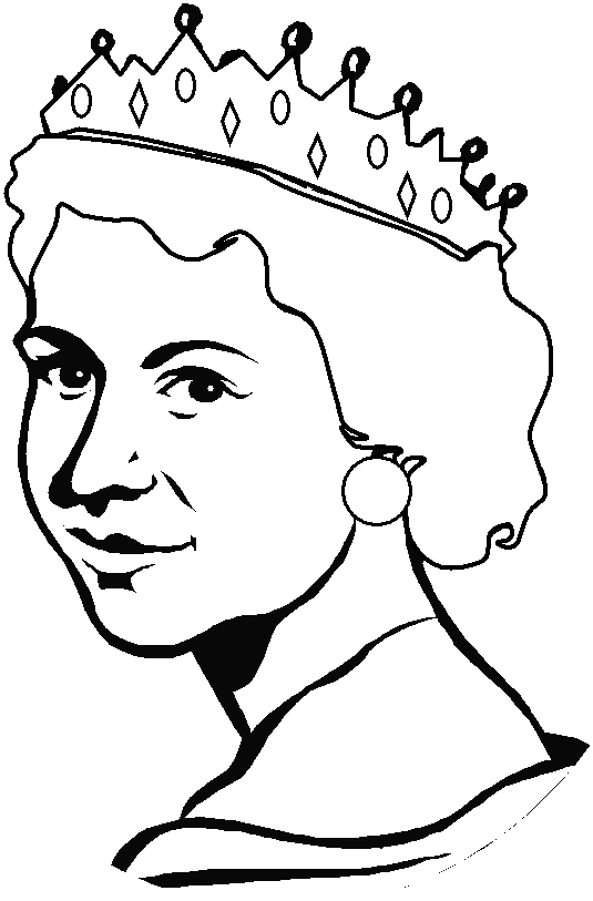 A corona reina Colouring Pages (page 2)