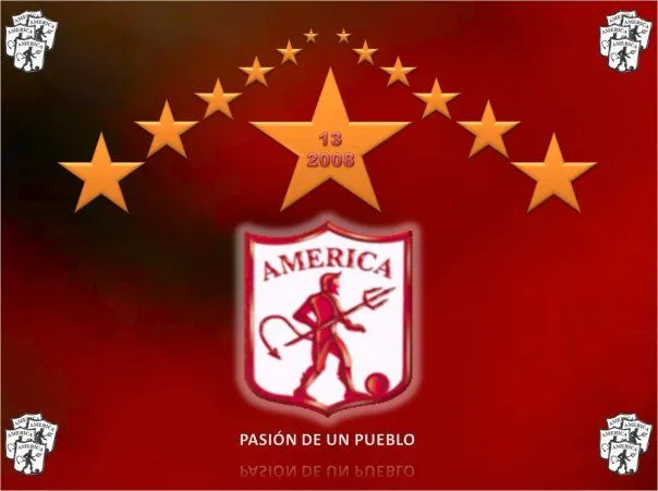 Corporación Deportiva América: SU ESCUDO Y ESTRELLAS