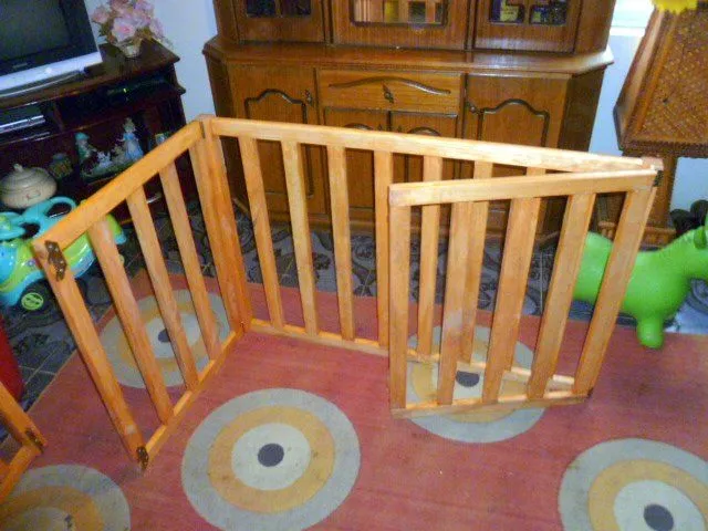 corral para bebes de madera plegable | Cóndor Design